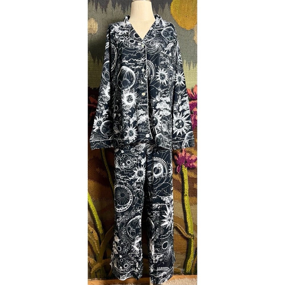Johnny Was Carly Mina Pajama Set XXL